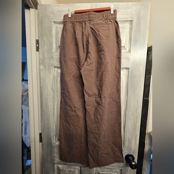 Med Halara Brown Work Pants - Picture 3 of 4